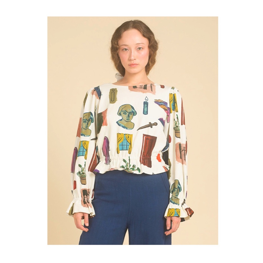 •Samantha Pleet ‚Cloud Shirt‘ dreaming print•